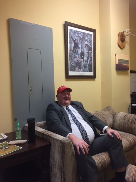 Delegate Mike Porterfield, R-Mercer, in Charleston